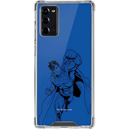 DC Comics Superman Comic Pop Galaxy Note20 5G Clear Case