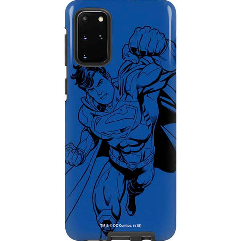 DC Comics Superman Comic Pop Galaxy S20 Plus Pro Case