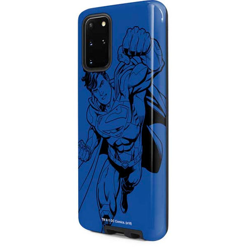 DC Comics Superman Comic Pop Galaxy S20 Plus Pro Case