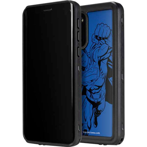DC Comics Superman Comic Pop Galaxy S20 Plus Waterproof Case