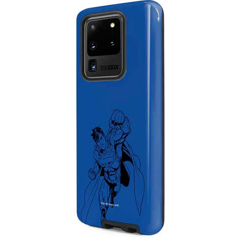 DC Comics Superman Comic Pop Galaxy S20 Ultra 5G Pro Case
