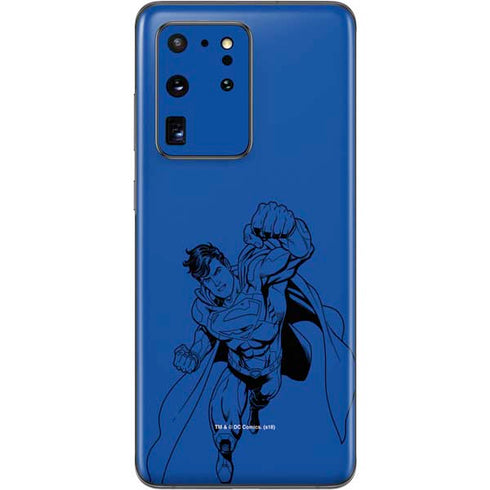 DC Comics Superman Comic Pop Galaxy S20 Ultra 5G Skin