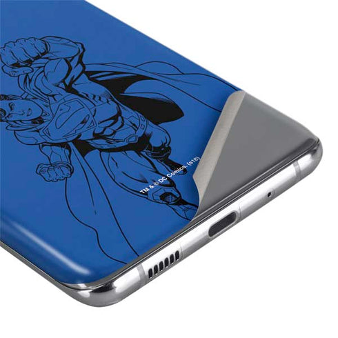 DC Comics Superman Comic Pop Galaxy S20 Ultra 5G Skin
