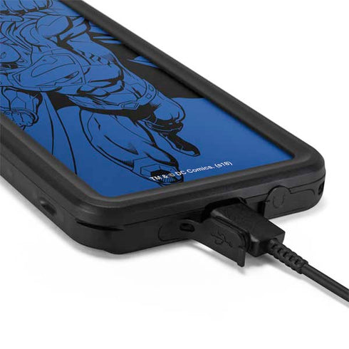 DC Comics Superman Comic Pop Galaxy S20 Waterproof Case