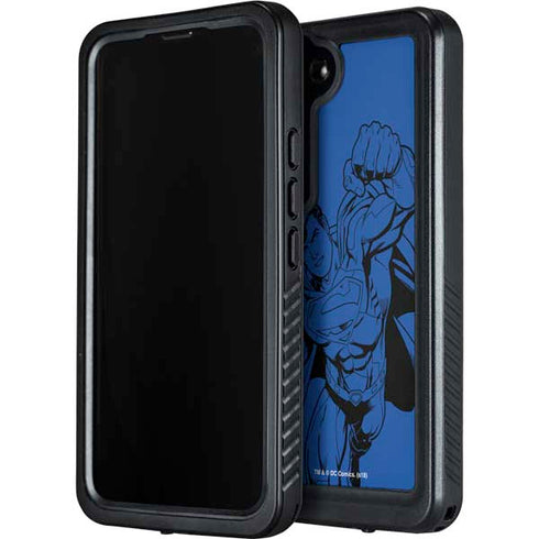 DC Comics Superman Comic Pop Galaxy S24 Plus Waterproof Case
