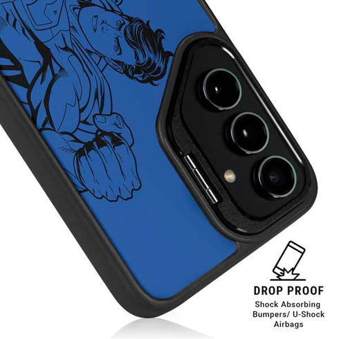 DC Comics Superman Comic Pop Galaxy S26 Kickstand Case