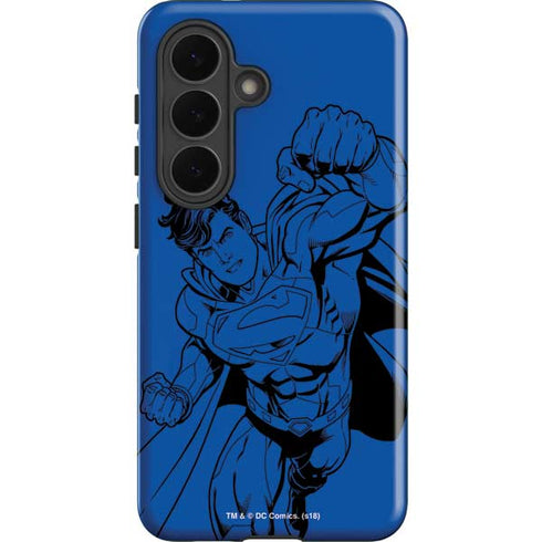 DC Comics Superman Comic Pop Galaxy S26 Plus Impact Case