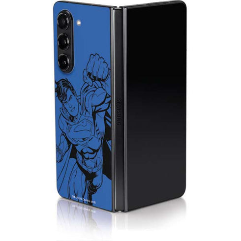 DC Comics Superman Comic Pop Galaxy Z Fold5 5G Skin