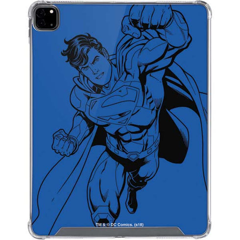 DC Comics Superman Comic Pop iPad Pro 12.9in (2020) Clear Case
