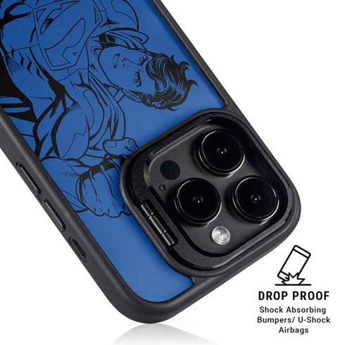 DC Comics Superman Comic Pop iPhone 13 Pro Kickstand Case