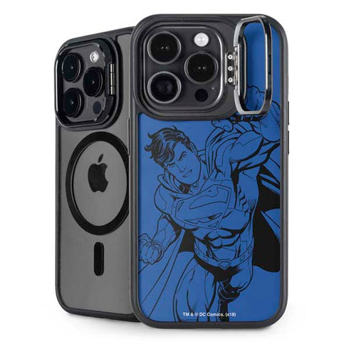 DC Comics Superman Comic Pop iPhone 14 Pro Kickstand Case