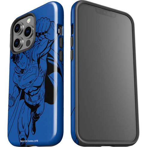 DC Comics Superman Comic Pop iPhone 15 Pro Impact Case