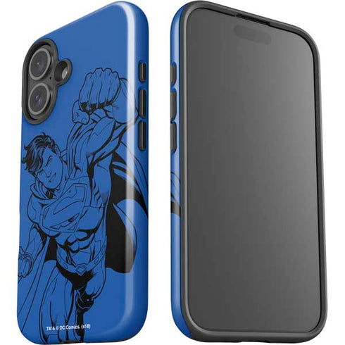 DC Comics Superman Comic Pop iPhone 16 Plus Impact Case