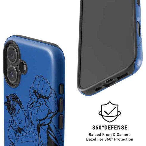 DC Comics Superman Comic Pop iPhone 16 Plus Magsafe Impact Case