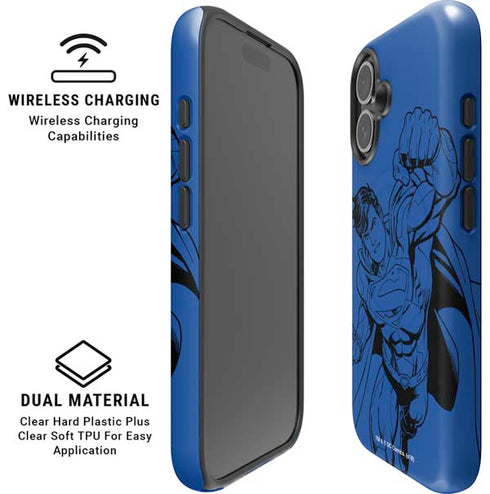 DC Comics Superman Comic Pop iPhone 16 Plus Magsafe Impact Case