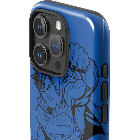 DC Comics Superman Comic Pop iPhone 16 Pro Impact Case