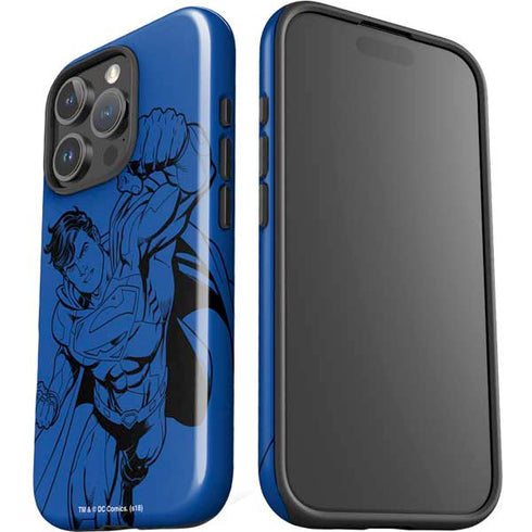 DC Comics Superman Comic Pop iPhone 16 Pro Max Impact Case