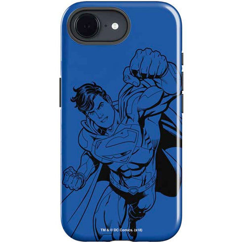 DC Comics Superman Comic Pop iPhone 16e Impact Case