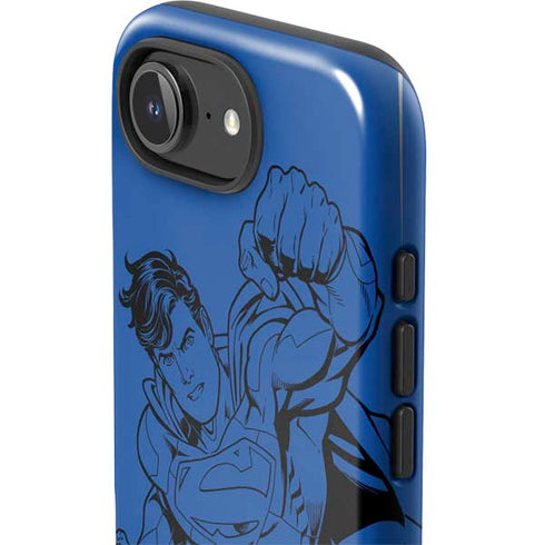 DC Comics Superman Comic Pop iPhone 16e Impact Case