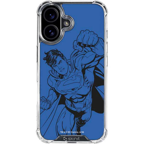 DC Comics Superman Comic Pop iPhone 17 Clear Case