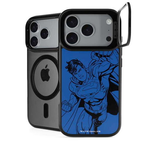DC Comics Superman Comic Pop iPhone 18 Pro Kickstand Case