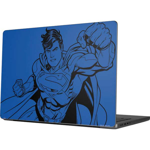 DC Comics Superman Comic Pop Apple MacBook Pro 14-inch Skin