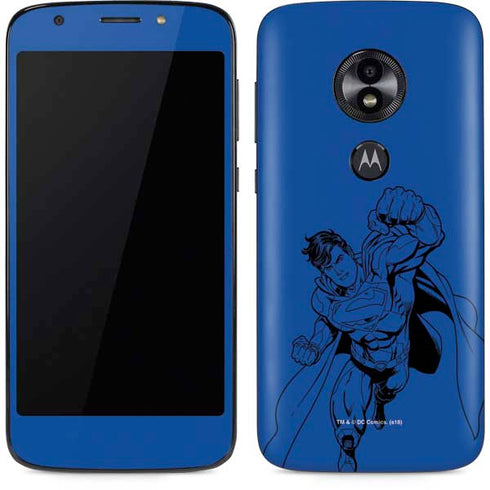 DC Comics Superman Comic Pop Moto E5 Play Skin