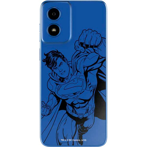 DC Comics Superman Comic Pop Moto G Play 4G (2024) Skin