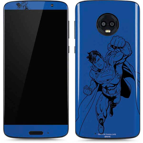 DC Comics Superman Comic Pop Moto G6 Skin