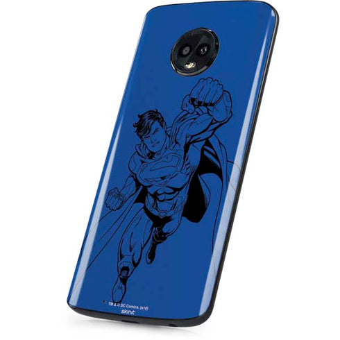 DC Comics Superman Comic Pop Moto G6 Skin