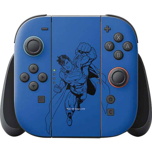 DC Comics Superman Comic Pop Nintendo Skins