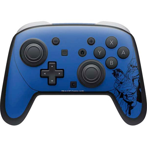 DC Comics Superman Comic Pop Nintendo Switch 2 (2025) Pro Controller Skin