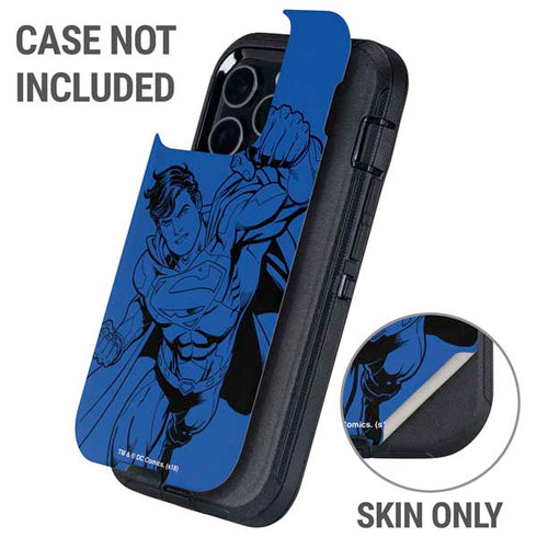 DC Comics Superman Comic Pop Otterbox Defender iPhone Skin