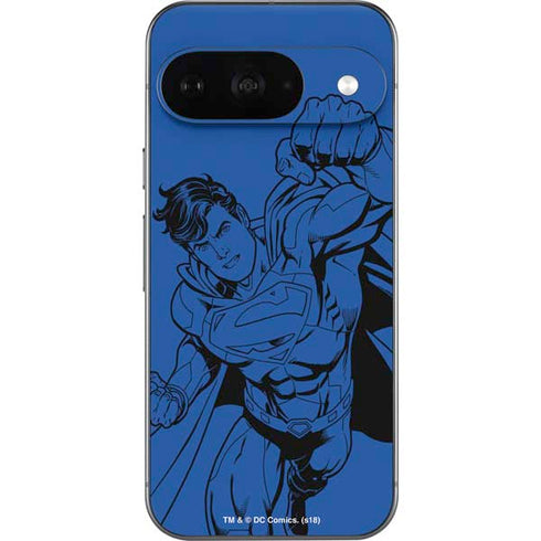 DC Comics Superman Comic Pop Google Pixel 9 Skin