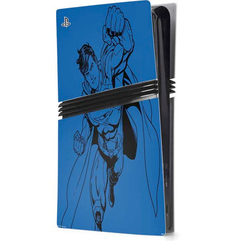 DC Comics Superman Comic Pop PS5 Pro Console Skin
