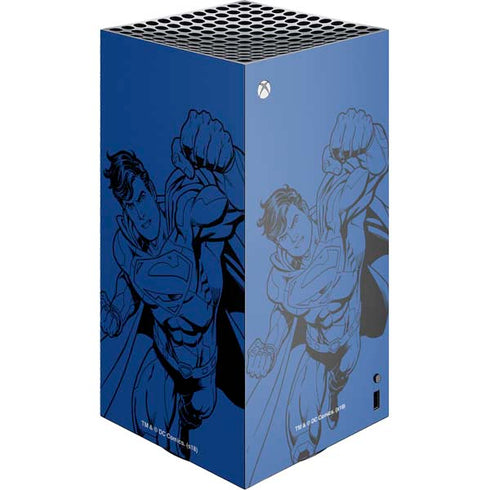 DC Comics Superman Comic Pop XBox Series X Digital Edition Console Skin
