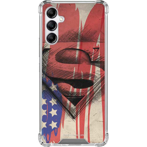 DC Comics Superman Crest Gabb Phone 4 Clear Case