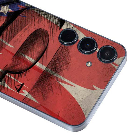 DC Comics Superman Crest Galaxy A35 5G Skin