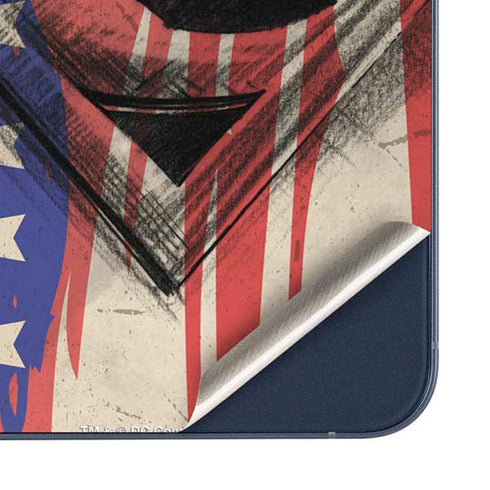 DC Comics Superman Crest Galaxy A35 5G Skin