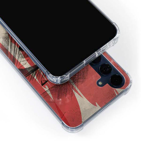 DC Comics Superman Crest Galaxy A55 5G Clear Case