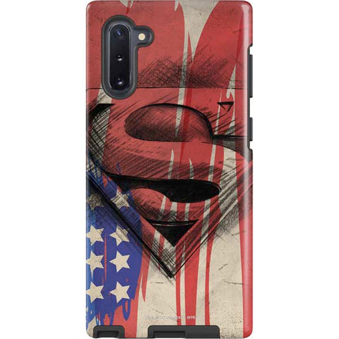 DC Comics Superman Crest Galaxy Cases