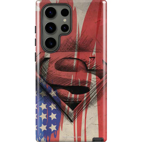 DC Comics Superman Crest Galaxy S23 Ultra Pro Case