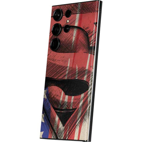 DC Comics Superman Crest Galaxy Skins