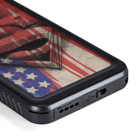 DC Comics Superman Crest Galaxy S24 Plus Waterproof Case