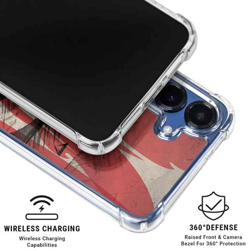 DC Comics Superman Crest Galaxy S25 Plus Clear Case