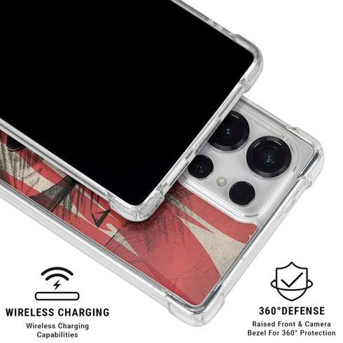 DC Comics Superman Crest Galaxy S25 Ultra Clear Case