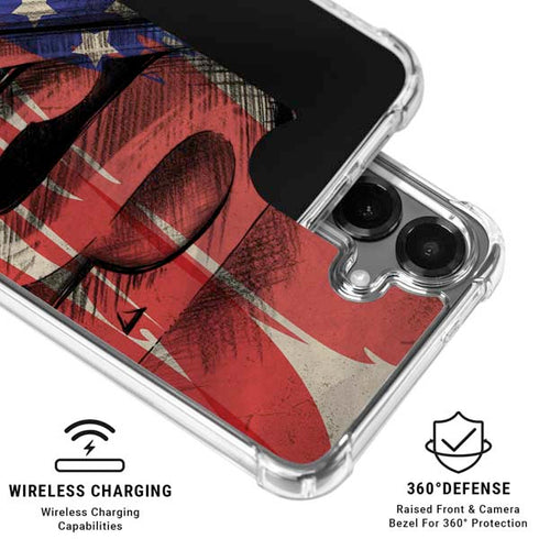 DC Comics Superman Crest Galaxy S26 Clear Case