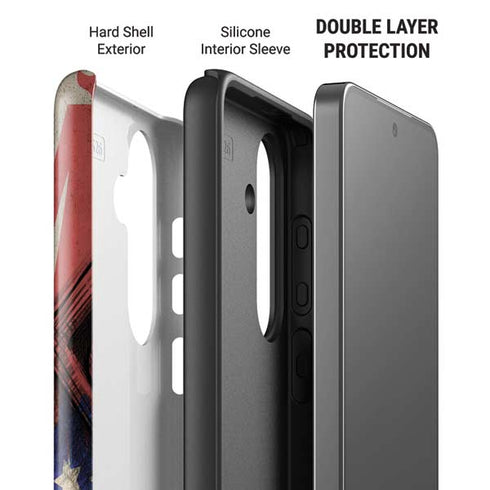 DC Comics Superman Crest Galaxy S26 Impact Case