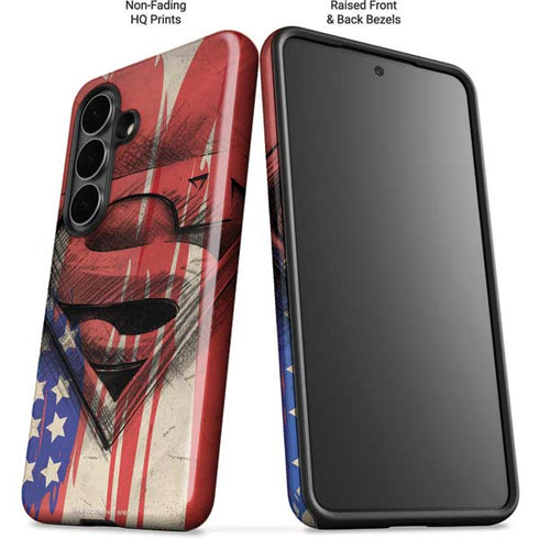 DC Comics Superman Crest Galaxy S26 Impact Case