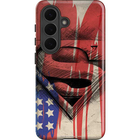 DC Comics Superman Crest Galaxy S26 Plus Impact Case